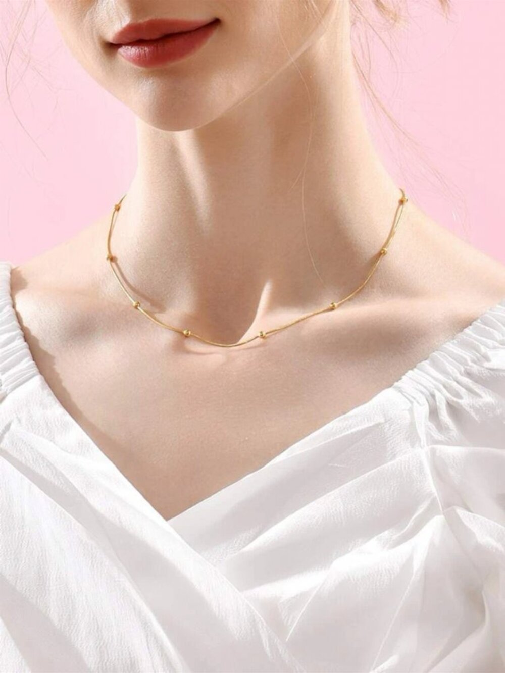 Bead Choker Necklace